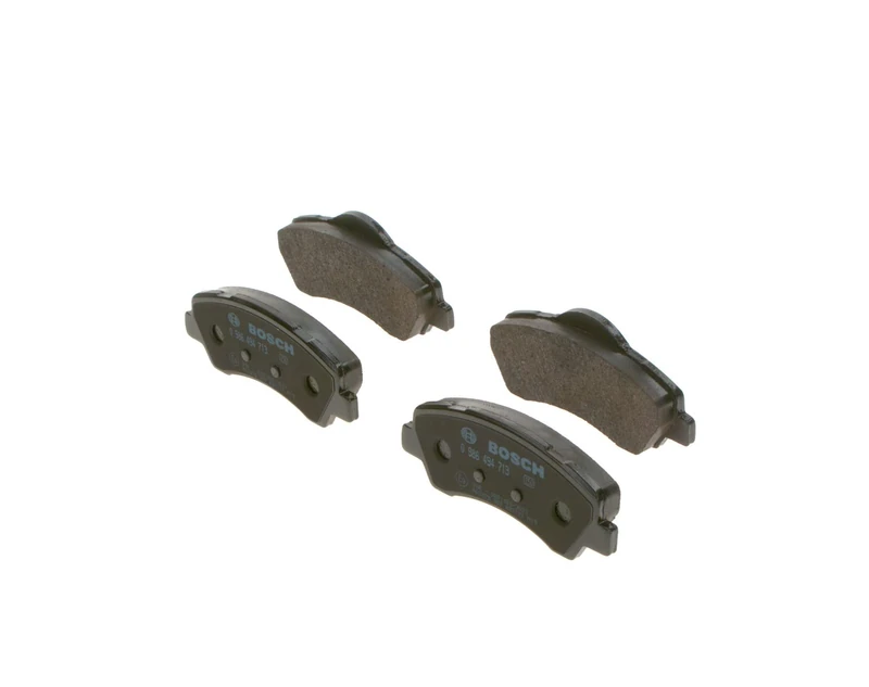 Bosch BP1708 - Brake Pads Car Front Axle - Bosch Quality - Reduced Noise and Dust - ECE-R90 Certified - Copper-Free - 1 Set of 4 Pads