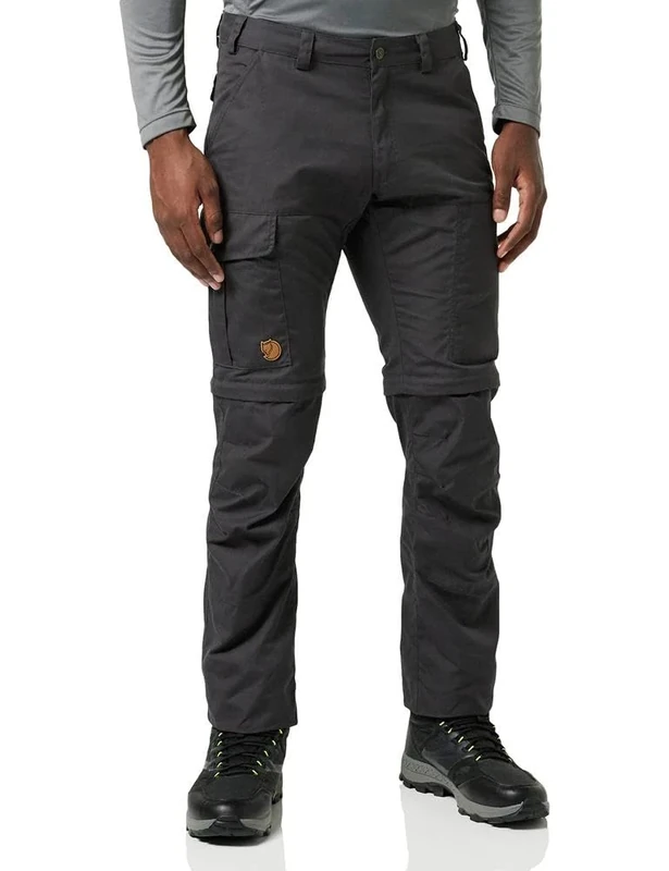 Fjallraven Men's Karl Pro Zip-off Trousers M Sport Trousers, Grey, 56 UK