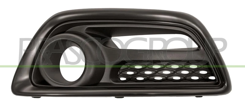 RENAULT CAPTUR 13>17 FRONT BUMPER GRILLE WITH HOLE L/H