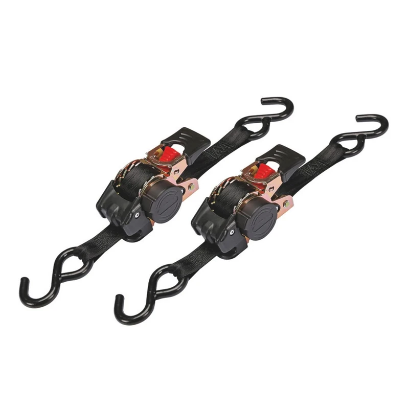 PEREL - ARAT11X2 set with 2 x automatic lashing straps, maximum load: 300 kg, 3 m x 25 mm, dimensions 176390