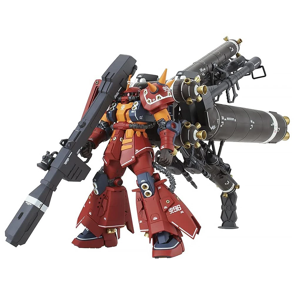 BANDAI Model Kit GUNDAM - MG 1/100 MS-06R Zaku II HM Psycho Zaku - Model Kit, multicolor, BAN209431