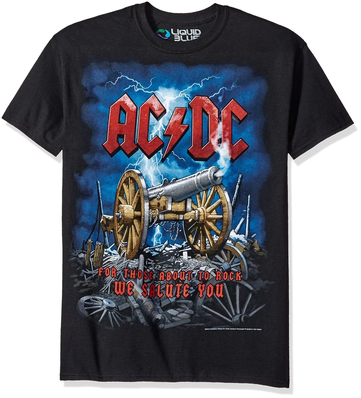 Liquid Blue Men's Cannon Carnage T-Shirt, Black, XXL - Image 1