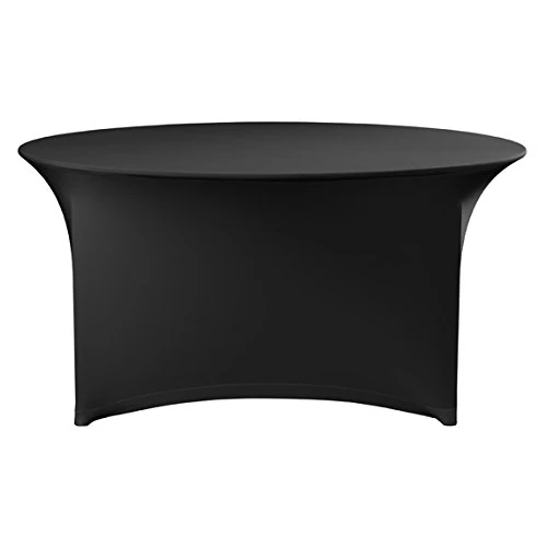 Cover Up Stretch Table incl. top cover Ø 152 cm, colour Black, Polyester, 152 x 152 x 76 cm