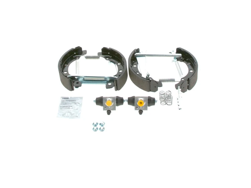 Bosch KS682 Kit Super Pro - Rear Drum Brake Kit - 1 Pre-assembled Set