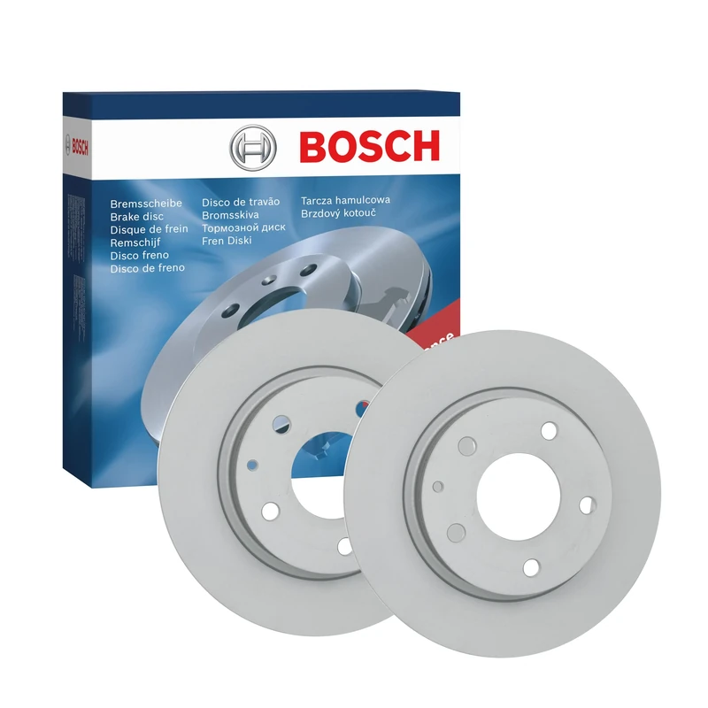 Bosch BD2165 Brake discs - Rear axle - ECE-R90 certified - 1 set of 2 discs