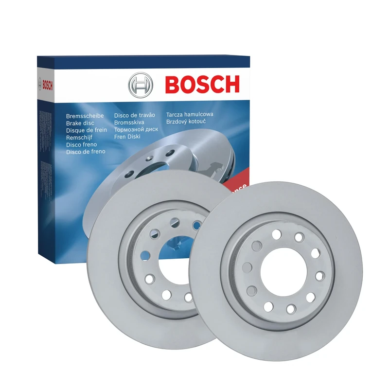 Bosch BD2180 Brake discs - ECE-R90 certified - 1 set of 2 discs