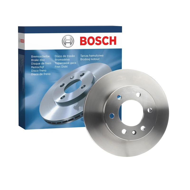 Bosch BD1988 Brake Disc - 299.5 mm Vented Discs - Front Axle - ECE-R90 Certified - Good Cooling, Reliable Braking, Corrosion Protection - 1 Single Disc