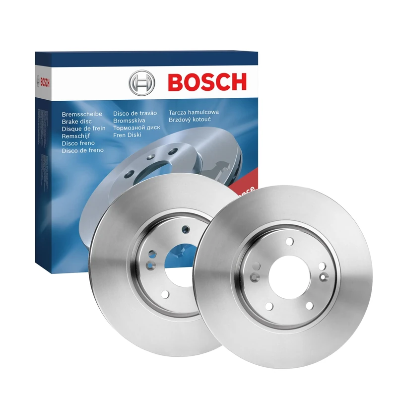 Bosch BD1990 Brake discs - ECE-R90 certified - 1 set of 2 discs