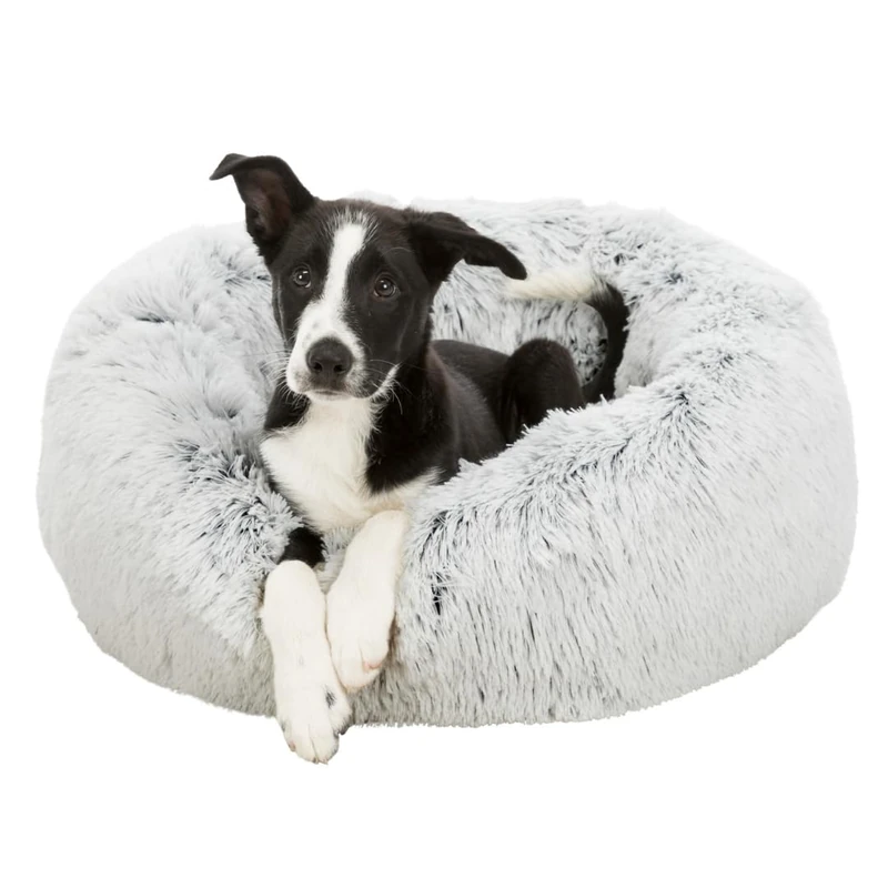 Trixie Jimmy Dog Bed, 75 x 65 cm, Turquoise/Grey