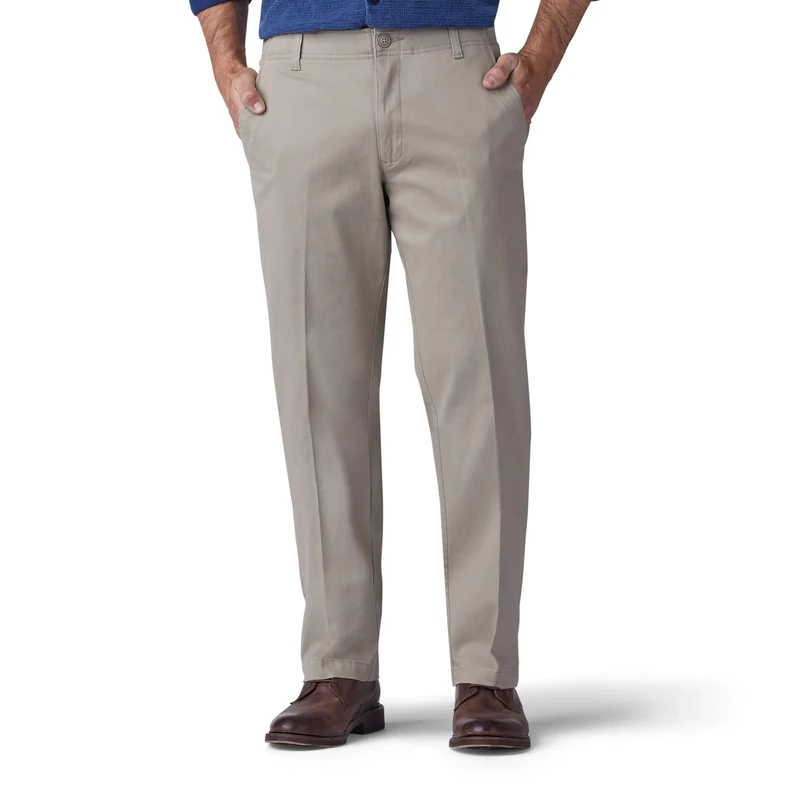 Lee Men's Performance Series Extreme Comfort Straight Fit Pantperformance Pant, Pebble, 32W x 30L