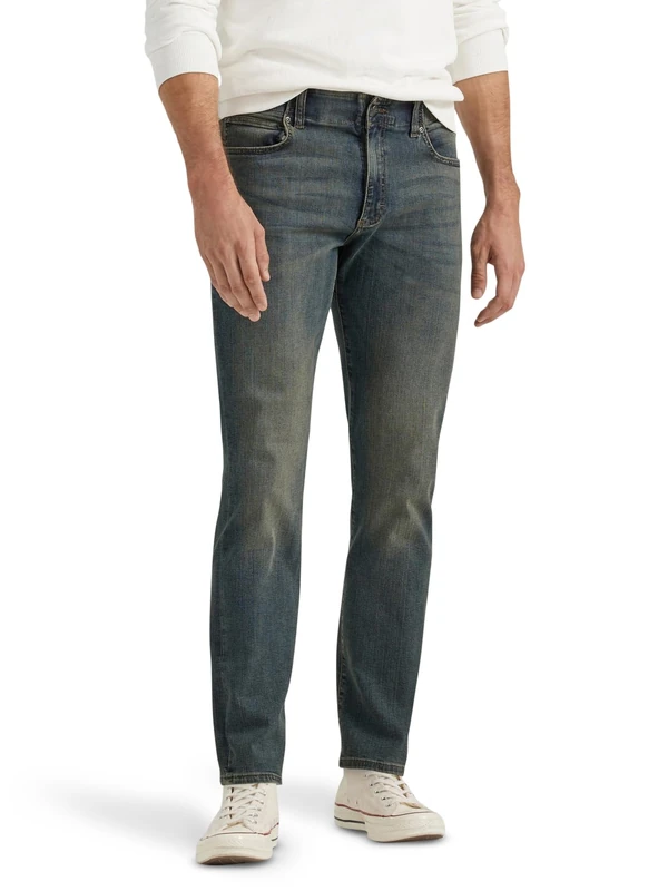 Lee Men's Performance Series Extreme Motion Straight Fit Tapered Leg Jean, Maverick, 31W x 32L