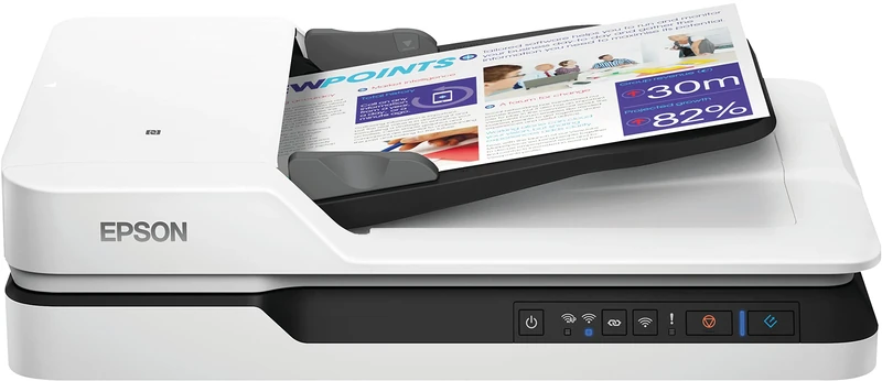 Epson Workforce DS 1660 W Flatbed + Sheetfeed Scanner