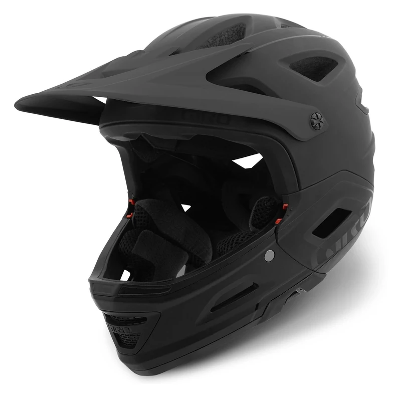 Giro Unisex Adult Switchblade MIPS Dirt/mtb Helmet - Matt Black/Gloss Black, S 51-55cm