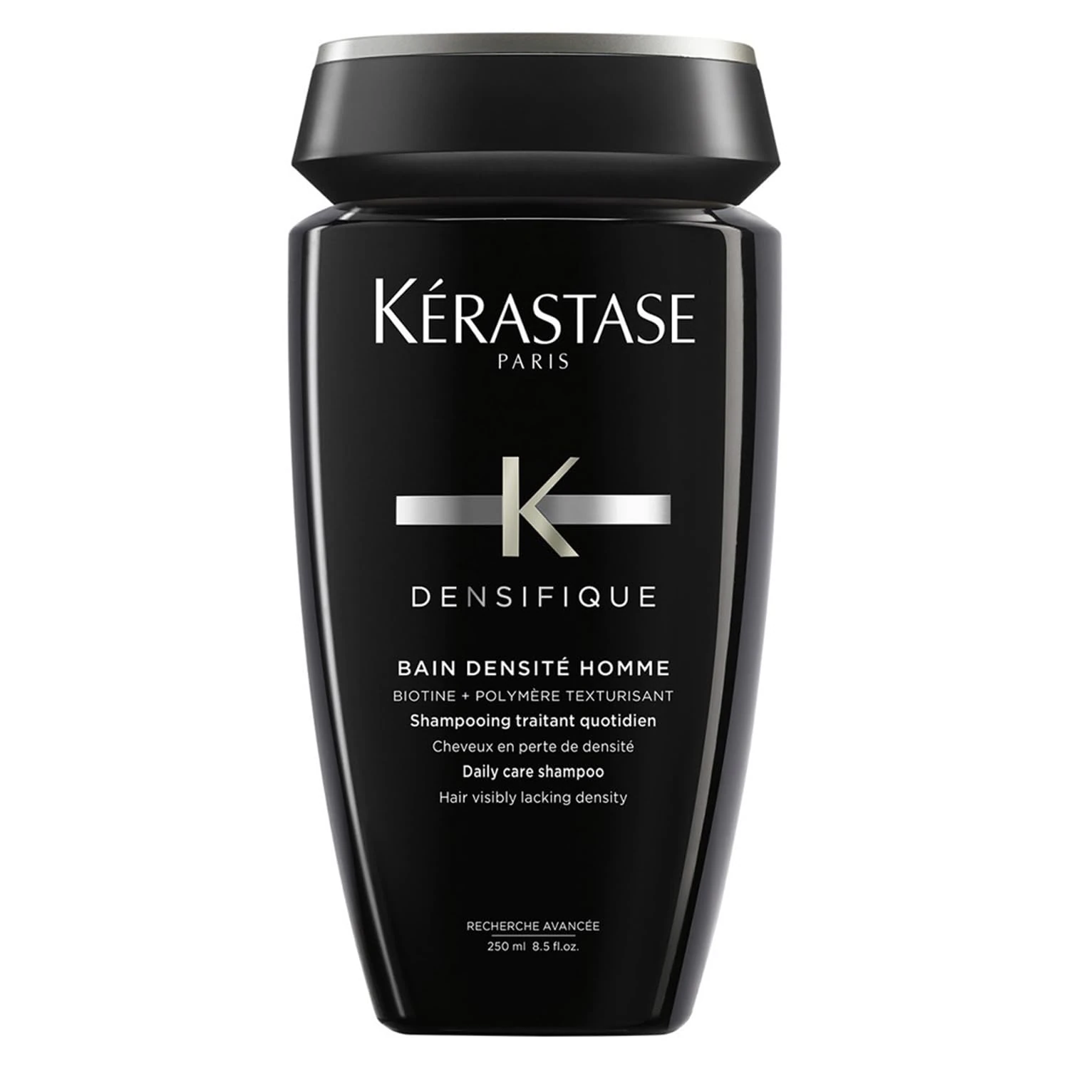 Kérastase Densifique Homme, Thickening & Volumising Shampoo, For Fine Hair, With Biotin & Taurine, Bain Densité, 250ml
