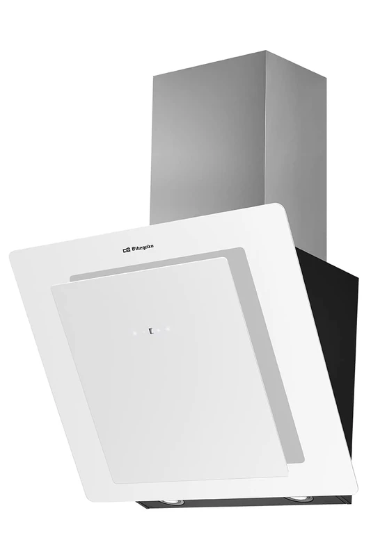 Orbegozo DS 75170 BL – Decorative Extractor Hood 70 cm, Tempered Glass Front, Extraction Capacity 579 m3/h, LED Lighting, 3 Power Levels.