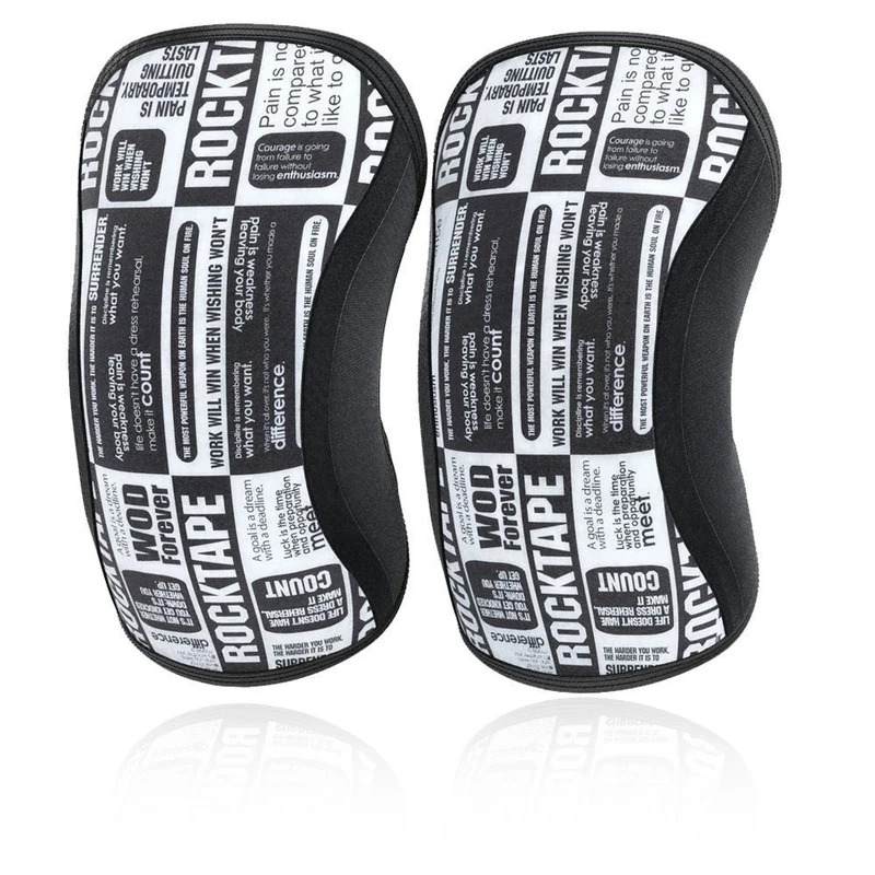 RockTape Unisex Assassins Sleeves Manifesto 7 mm Knee Pads, Unisex, Manifesto, XS