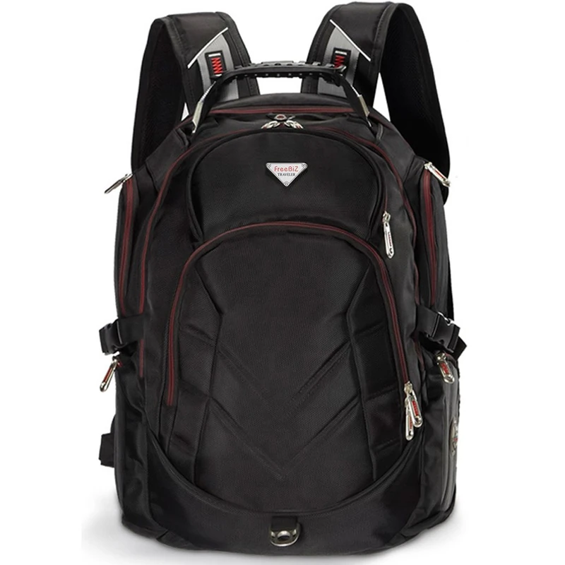 FREEBIZ 19 Inch Laptop Backpack Bag, 55L Travel Bag Knapsack Rucksack Hiking - Image 1