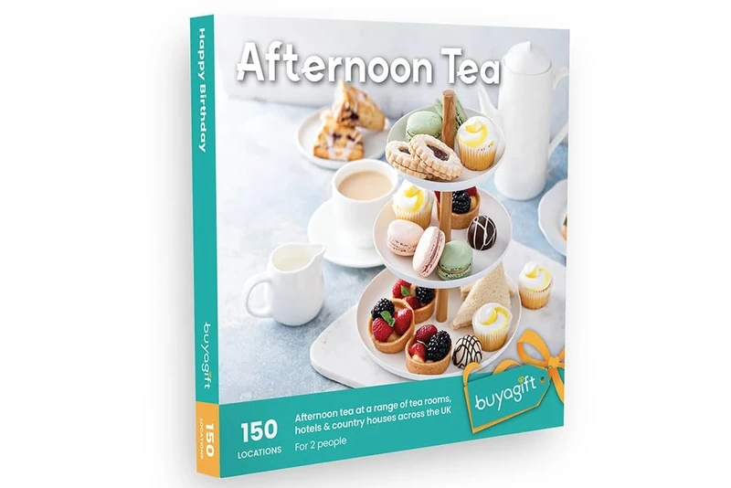 Buyagift Afternoon Tea Gift Experience Box - 150 traditional afternoon tea experiences across the UK
