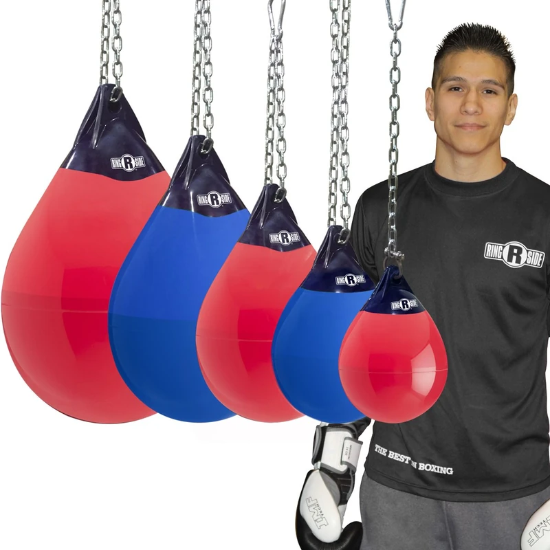 Ringside 180LB Tsunami Water Heavy Bag, Blue, 180 LB