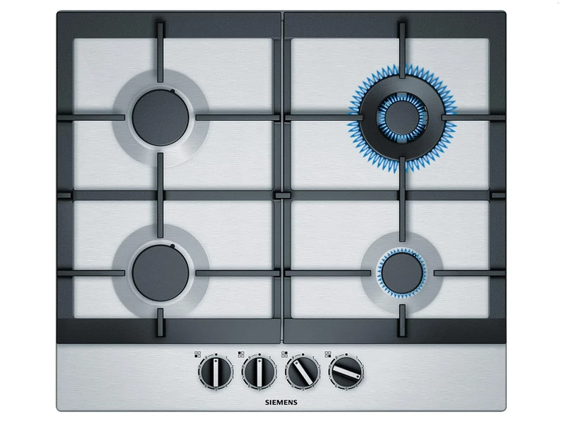 Siemens EC6A5HB90D iQ500 Gas Hob / 4 Heating Elements / 58.2 cm/Stainless Steel