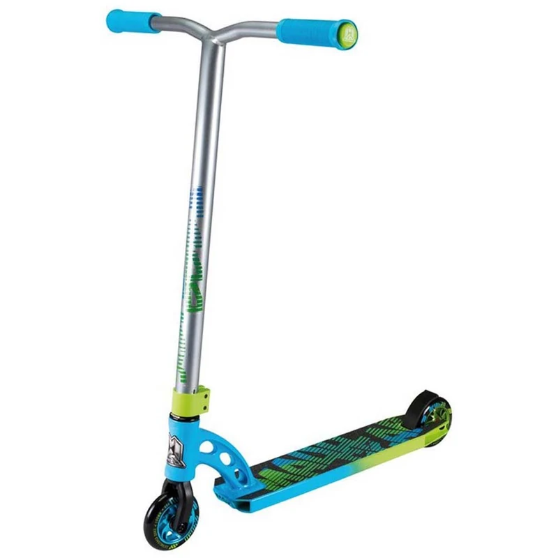 MADD VX7 Pro performance scooter blue/green, 100 mm