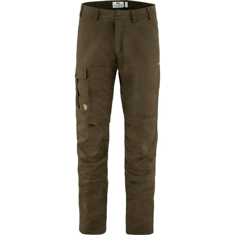 Fjällräven Karl Pro Zip-Off Trousers - Dark Olive, 48