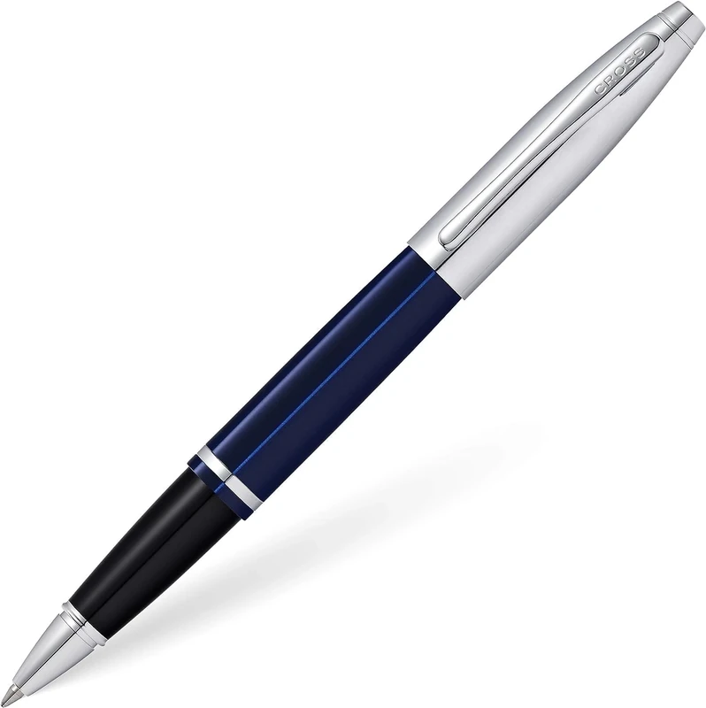 Cross Calais Chrome/Blue Lacquer Selectip Rollerball Pen