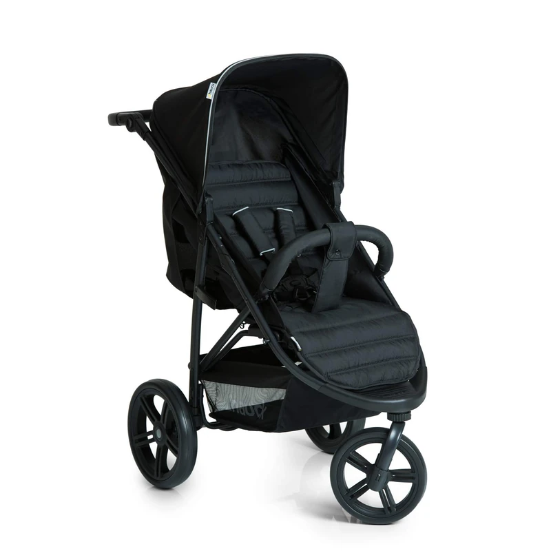 Hauck Rapid Three Wheel Pushchair, Caviar/Black
