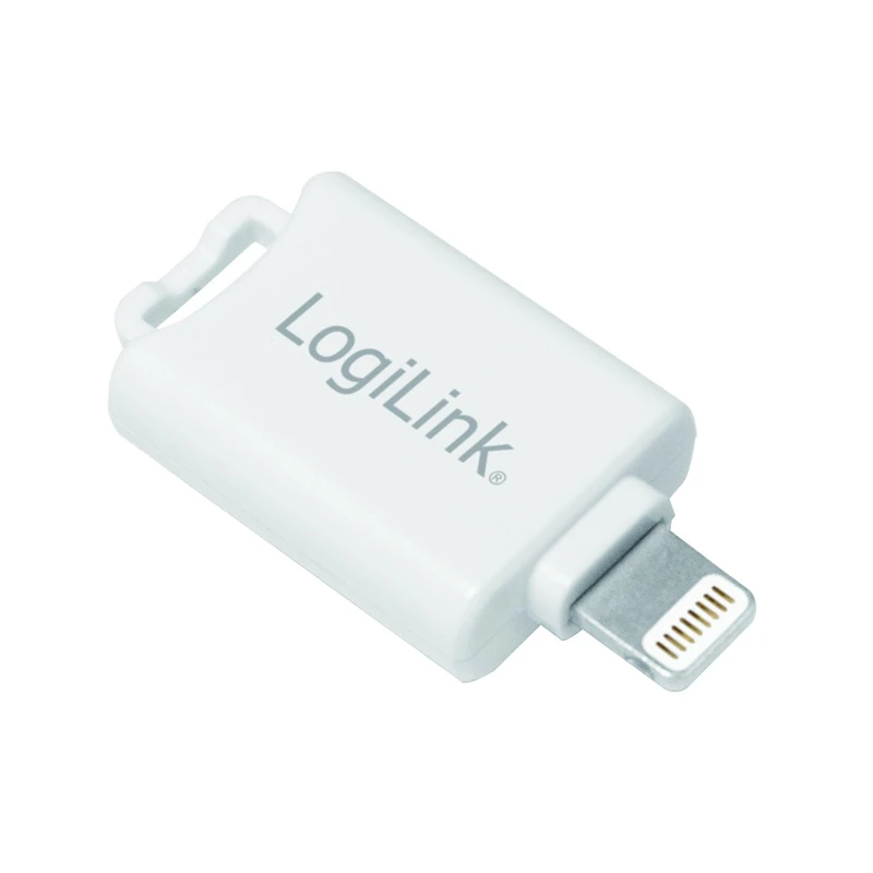 LogiLink AA0089 Card Reader for Micro SD for Devices with Lightning Connection - MFI Certified (Made for iPhone/iPad/iPod)