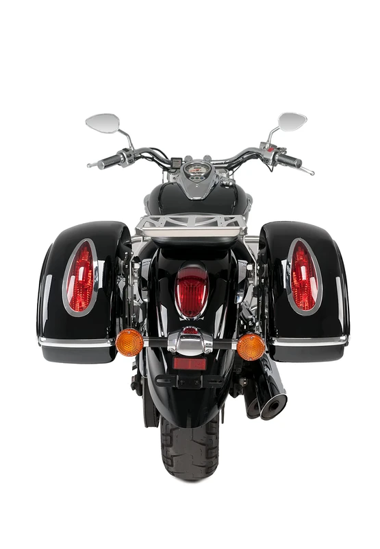 Customaccess Rack for Plane Sissybar Detachable, Black