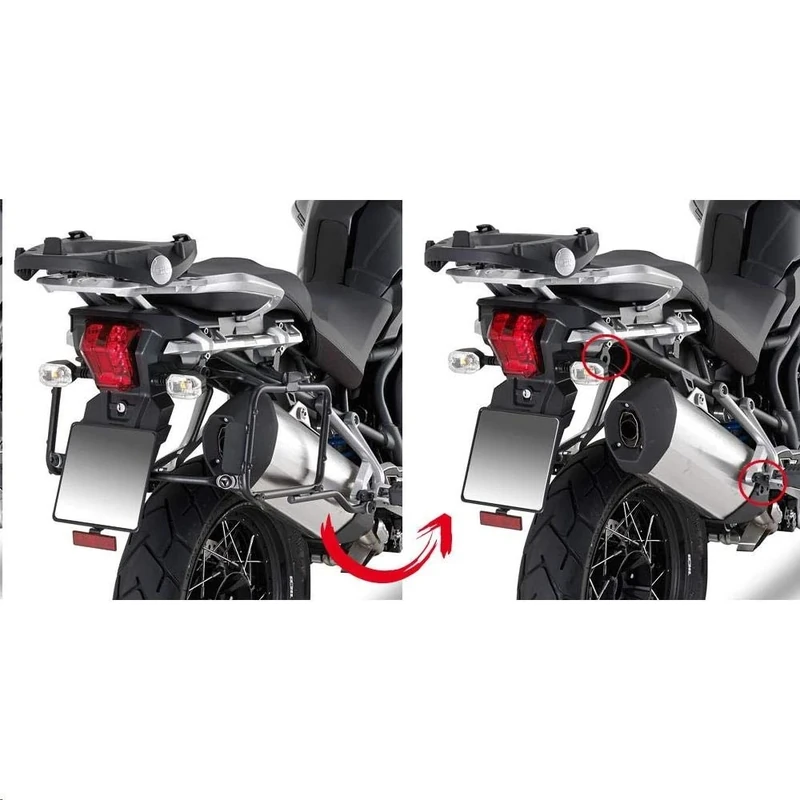 GIVI PLR6408 Tubular Pannier Holder Riumph Tiger 1215 Explorer