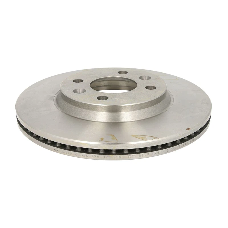 Bosch BD313 Brake Disc Set - 280 mm Vented Discs - Front Axle - ECE-R90 Certified - Good Cooling, Reliable Braking, Corrosion Protection - 1 Set of 2 Discs