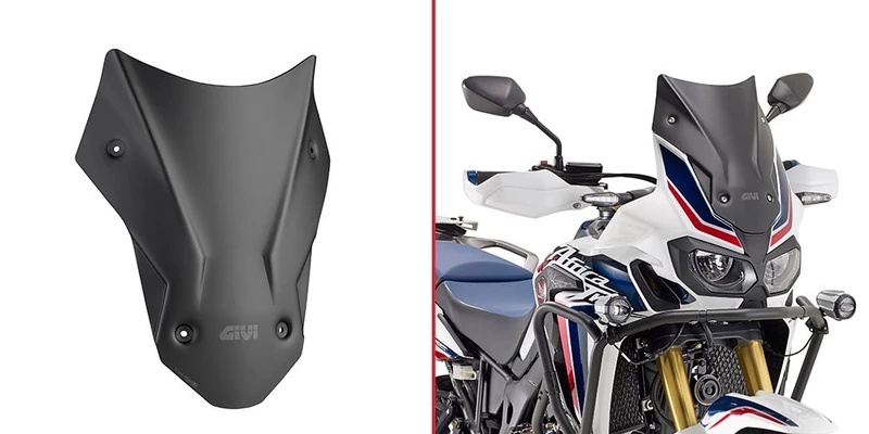 GIVI D1144BO Windscreen, Matte Black