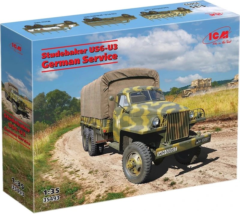 ICM 1:35 Studebaker US6-U3 in German Service