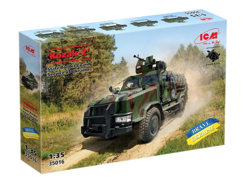 ICM 1:35 'Kozak-2' State Border Guard - Image 1