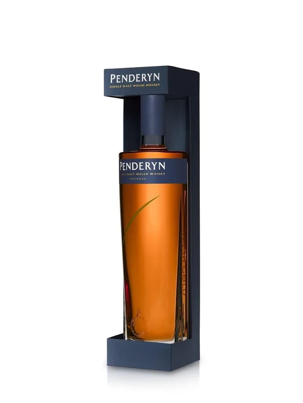Penderyn Portwood, Single Malt Welsh Whisky, Gold Range Edition - 46% ABV, 70cl, Award Winning, Presented in a Premium Gift Box, Crafted in Wales