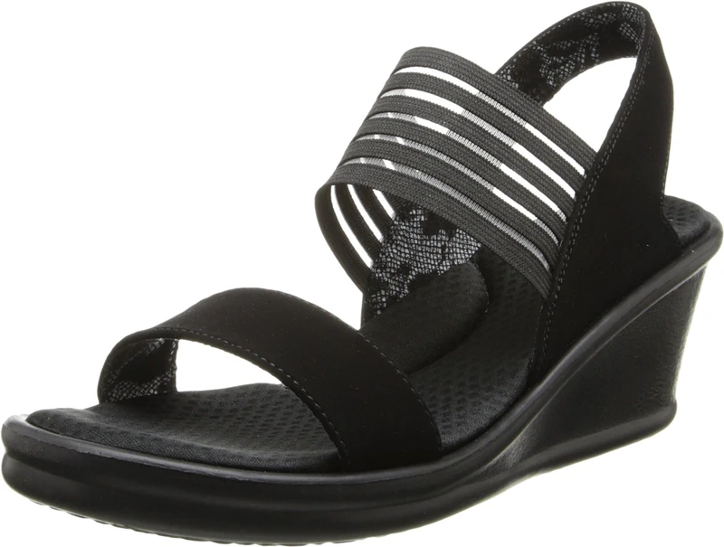 Skechers Rumblers Sci-fi, Women's Rumblers Sci-fi, Black (Black), 6 UK (39 EU)