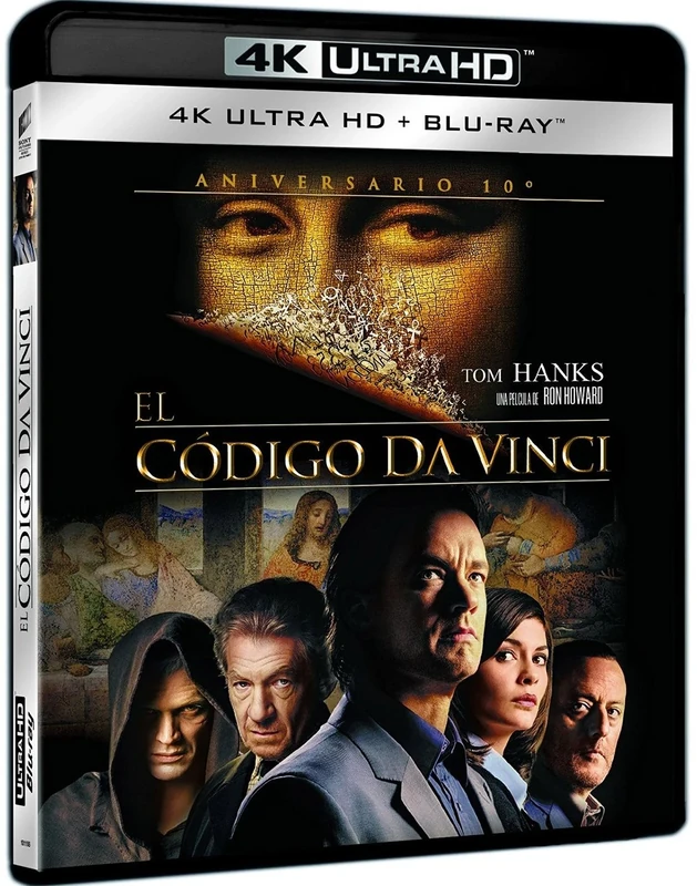 The DaVinci Code (The Da Vinci Code, Spain Import, see details for languages) [4K Ultra-HD + Blu-Ray]