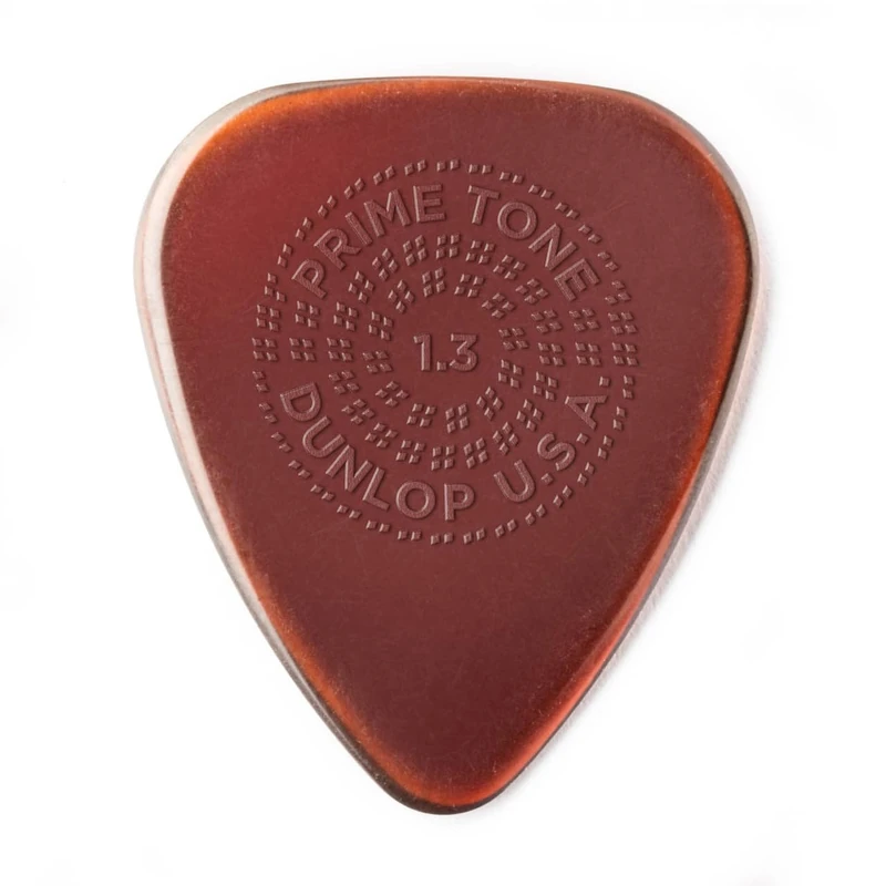 Dunlop Primetone Standard 1.3mm Sculpted Plectra (Grip) - 12 Pack - Image 1