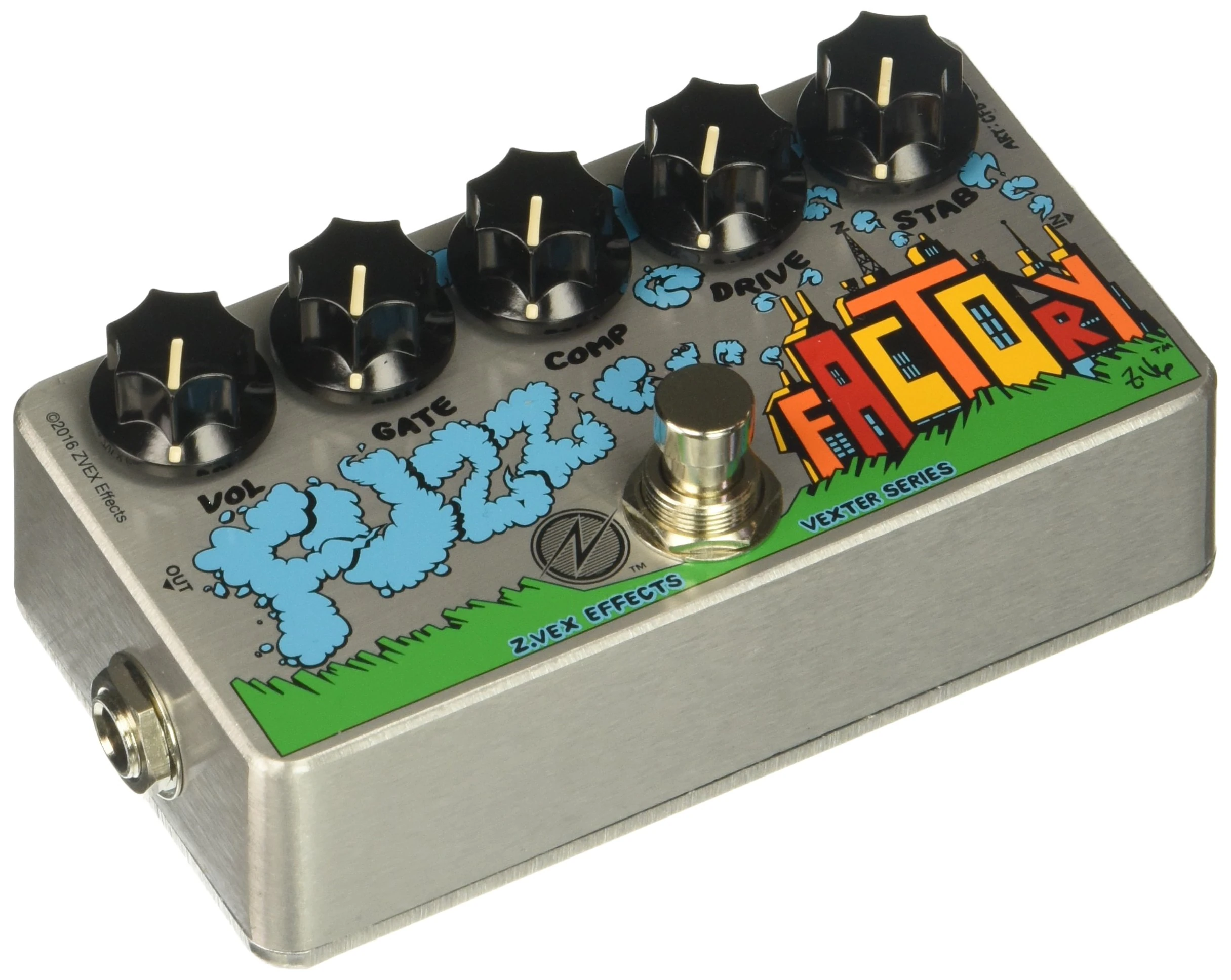 ZVEX Effects Fuzz Factory Vexter Series Fuzz Guitar Pedal