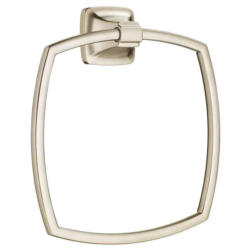 American Standard 7353190.295 Townsend Towel Ring, Satin Nickel