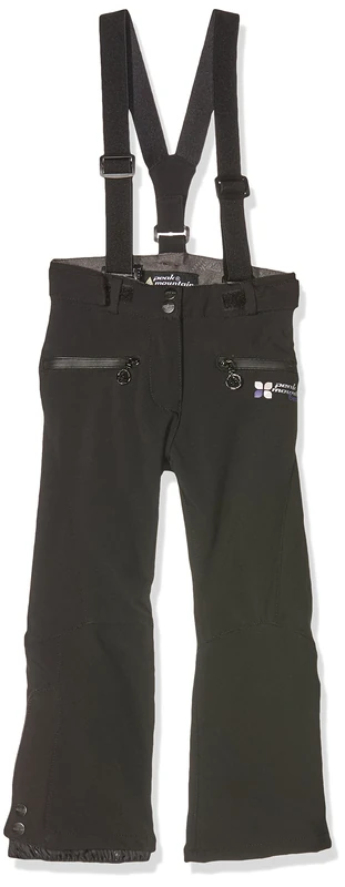 Peak Mountain fafuzzi Girl's Trousers, Girls', Fafuzzi, black, FR : 5 ans (Taille Fabricant : 5 ans) - Image 1