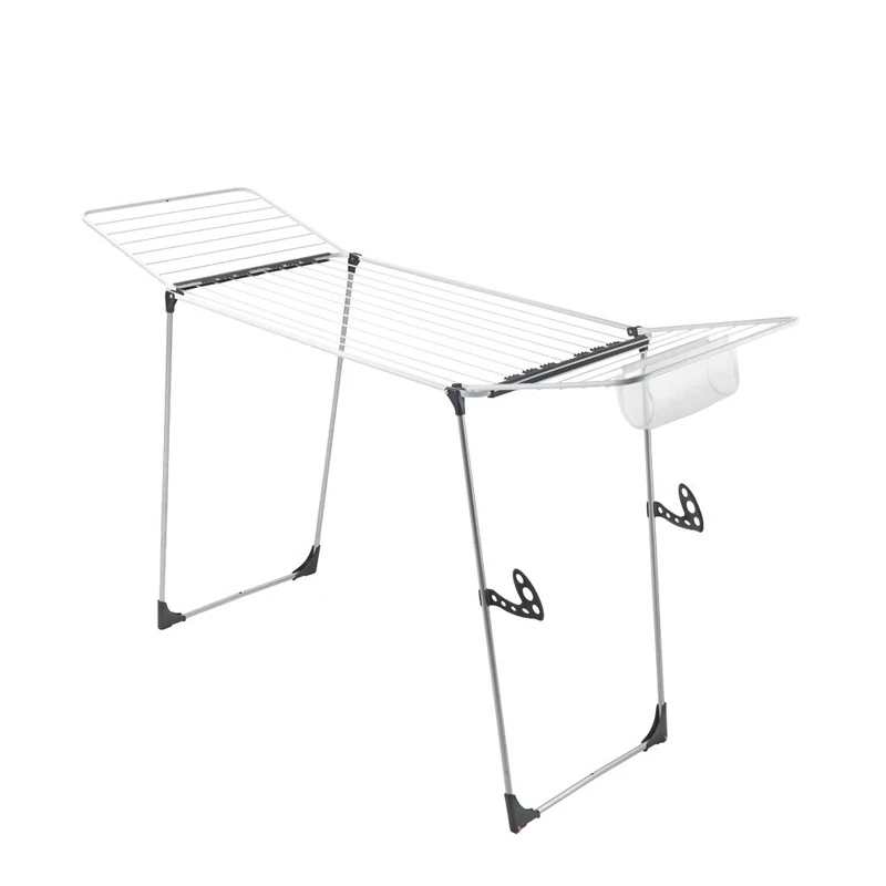Metaltex Clothes Drying Rack Hurricane 24 m grey
