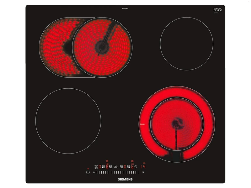 Siemens ET601FNP1E Glass Ceramic Hob - 4 Cooking Zones