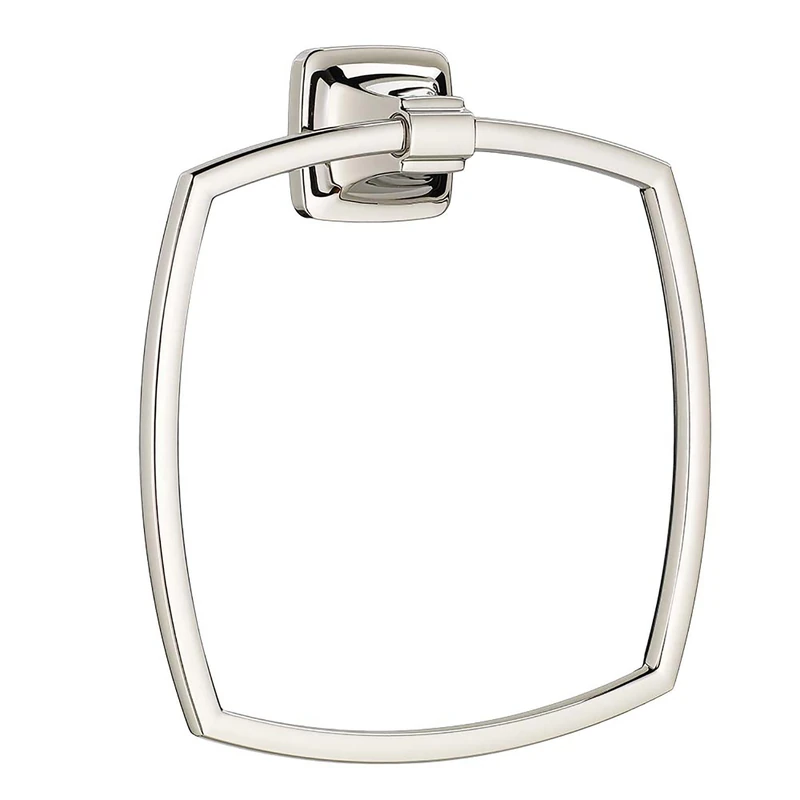 American Standard 7353190.013 Townsend Towel Ring, Polished Nickel