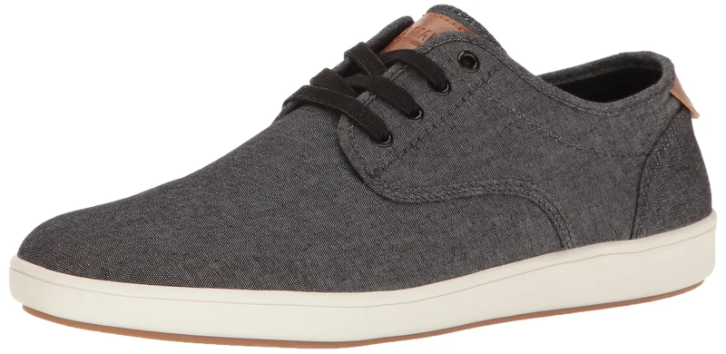 Steve Madden Men's Fenta Fashion Sneaker, Black Fabric, 11.5 UK
