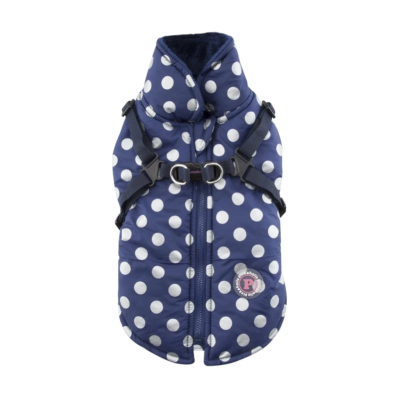 Pinkaholic New York Miss Dotty Coat, Blue, Small