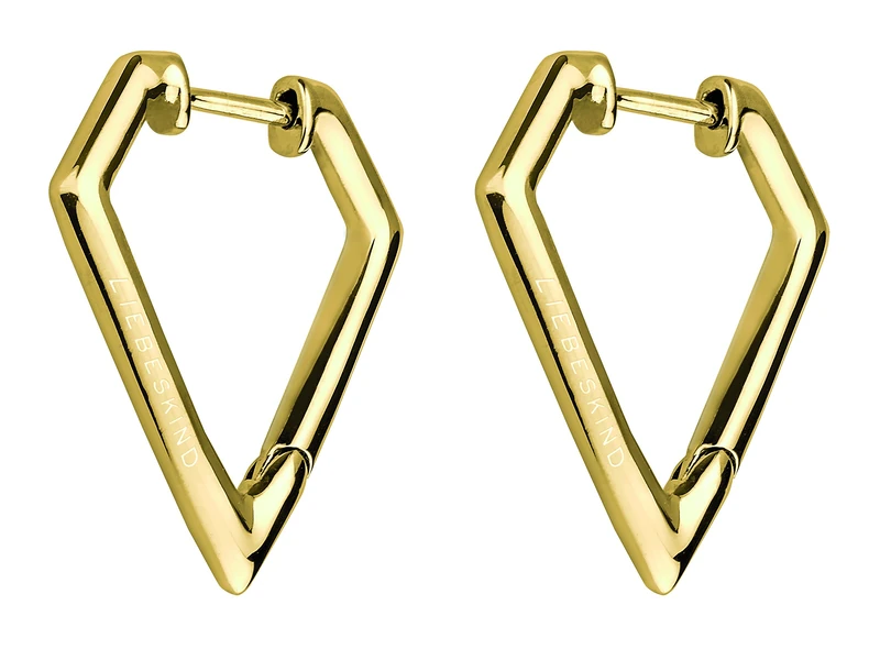 Liebeskind Women's stainless steel hoop earrings, Stainless Steel, No gemstone.