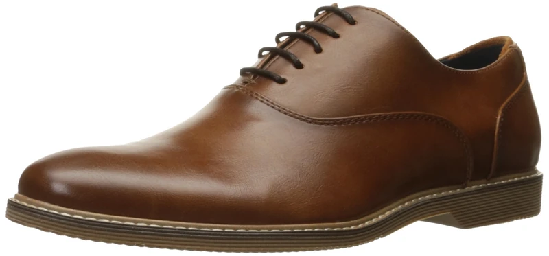 Steve Madden Men's Nunan Oxford, Tan, 14.5 UK
