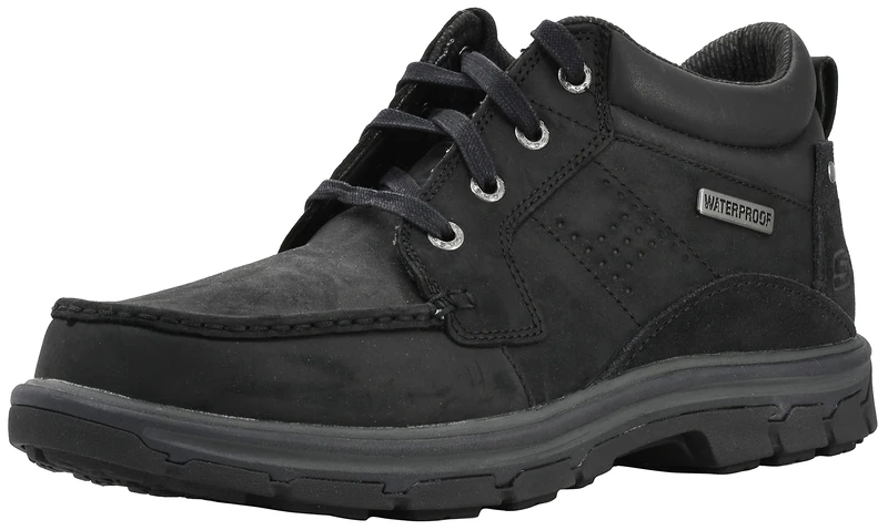 Skechers Men's Segment-Melego Chukka Boot, BBK, 9.5 UK
